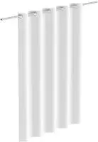Eisl Duschvorhang "Mosaik WHITE" Breite 180 cm waschbarer Antischimmel Vorhang...