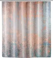 WENKO Duschvorhang "Agate" Breite 180 cm H&ouml;he 200 cm, Polyester, waschbar