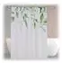 Relaxdays Duschvorhang floral, Polyester, 180x200cm