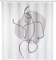 WENKO Duschvorhang "Ladyline" Breite 180 cm H&ouml;he 200 cm