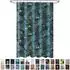 Sanilo Duschvorhang Monstera Textil, 180x200cm, dunkelgrün