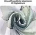LuxusKollektion Duschvorhang Blätter 200x200cm, wasserdicht, Polyester