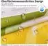 LuxusKollektion Duschvorhang Zitronenblatt 200x200cm, wasserabweisend, antimuffa