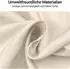LuxusKollektion Duschvorhang 150x150cm, Polyester, beige, wasserabweisend, antischimmel