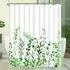 LuxusKollektion Duschvorhang Blumen 100x200cm, Polyester, wasserabweisend, antischimmel
