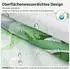 LuxusKollektion Duschvorhang Blumen 100x200cm, Polyester, wasserabweisend, antischimmel