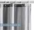 LuxusKollektion Duschvorhang antibakteriell, grau, 200x200cm