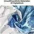 LuxusKollektion Duschvorhang Meeresschildkröte, Polyester, wasserabweisend, 200x200cm