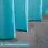 LuxusKollektion Duschvorhang 180x180cm, Polyester, aquamarin, Anti-Schimmel