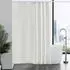 LuxusKollektion Duschvorhang Stoff, beige, 180x210cm, Anti-Schimmel