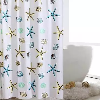 LuxusKollektion Duschvorhang Antischimmel PEVA, wasserdicht, blau