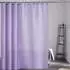 LuxusKollektion Duschvorhang Überlänge Textil lila 200x240cm