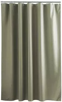 Douceur d'Intérieur Vitamine Duschvorhang mit Haken, grün, 180x200cm (1802214)