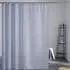 LuxusKollektion Duschvorhang Überlänge Textil grau-blau 200x240cm