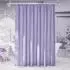 LuxusKollektion Duschvorhang Polyester 180x180cm lila, wasserabweisend, schimmelresistent