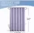LuxusKollektion Duschvorhang Polyester 180x180cm lila, wasserabweisend, schimmelresistent
