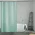 LuxusKollektion Duschvorhang Textil 120x180cm mintgrün, wasserabweisend, schimmelresistent