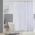 LuxusKollektion Duschvorhang 180x180cm weiß, wasserdicht, Anti-Schimmel