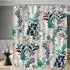 LuxusKollektion Duschvorhang blaue Grasblume, wasserabweisend, 180x200cm