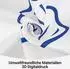 LuxusKollektion Duschvorhang Seestern-Muster 300x200cm, wasserabweisend, Polyester