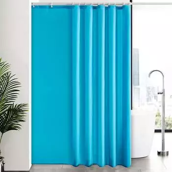 LuxusKollektion Duschvorhang &Uuml;berl&auml;nge 200x240cm, Polyester, aquamarin