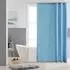 LuxusKollektion Duschvorhang Polyester hellblau 120x180cm