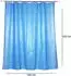 LuxusKollektion Duschvorhang 183x183cm, blau, EVA, Anti-Schimmel