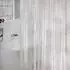 LuxusKollektion Duschvorhang transparent 3D-Kubisch Anti-Schimmel 180x180cm