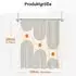 LuxusKollektion Duschvorhang Geometrische Kurve, Polyester, 100x200cm