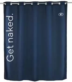 Tom Tailor Duschvorhang Polyester dunkelblau 180x200cm