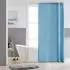 LuxusKollektion Duschvorhang Textil hellblau 80x180cm, wasserabweisend, schimmelresistent