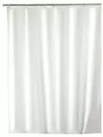 WENKO Duschvorhang Uni Wei&szlig;, 180 x 200 cm 180 x 200 cm 19104100