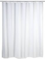 Anti-Schimmel Duschvorhang Uni White, 180 x 200 cm, Textil (Polyester), 180 x 200 cm,