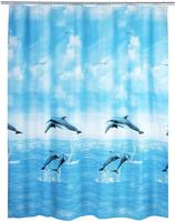 WENKO Duschvorhang Mod. Dolphin, 180 x 200 cm 180 x 200 cm 19125100