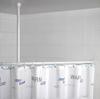 WENKO Deckenstütze für Duschstange Weiß 57 cm
