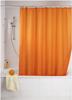 WENKO Duschvorhang »Uni Orange«, Höhe 200 cm, waschbar