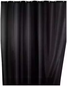 Wenko Anti-Schimmel Duschvorhang (200431) black