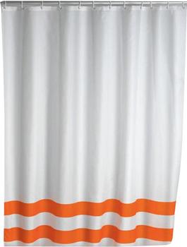 Wenko Tropic Duschvorhang (180 x 200 cm) orange