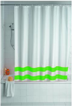 Wenko Tropic Duschvorhang (180 x 200 cm) grün