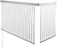 Banyo - Kleine Wolke Eckduschrollo 132 X 56 X 240 Cm Wei&szlig; Duschrollos