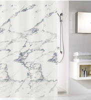 Kleine Wolke Duschvorhang "Marble" Breite 120 cm 1 Stk. tlg. mit Beschwerungsband