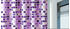 MSV France Duschvorhang Premium Mosaico violet