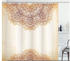 Abakuhaus Duschvorhang Moderner Digitaldruck mit 12 Haken auf Stoff 175 x 200 Mandala Oriental Klassiker