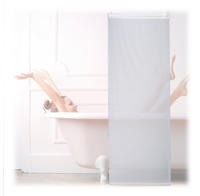 Duschrollo, 60x240 Cm, Seilzugrollo F&uuml;r Dusche & Badewanne, Decke & Fenster,