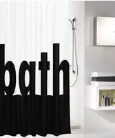 Kleine Wolke Duschvorhang "Bath" Breite 180 cm 1 Stk. tlg. H&ouml;he 200 cm