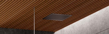 Phos Design Duschvorhangstange L-Form 100 x 80 cm zur Verschraubung