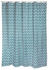 Spirella Deep Forrest Textil 180x200cm weiß/blau/grün
