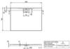 Villeroy & Boch Architectura MetalRim (120 x 90 cm) Anthracite (UDA1290ARA248V-1S)