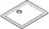 GROHE Rechteckduschwanne 800 x 1000mm Weiß Alpin (39306000)