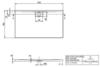 Villeroy & Boch Architectura 1400 x 800 mm (UDA1480ARA248V-01)